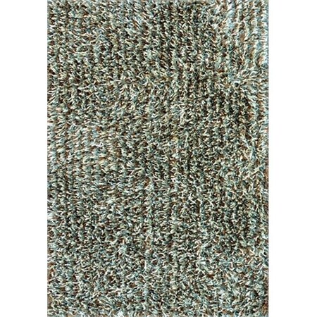 Loloi Loloi Rugs CARRCG-02BBMC5076 5 ft. x 7 ft. 6 in. Carrera Rectangular Shape Hand Tufted Area Rug; Blue and Mocha CARRCG-02BBMC5076